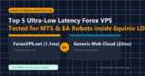 Top 5 Ultra-Low Latency Forex VPS for MT5 & EA Robots (2026 Benchmark Test)