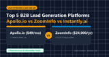 Top 5 B2B Lead Generation Software in 2026: Apollo vs ZoomInfo vs Instantly